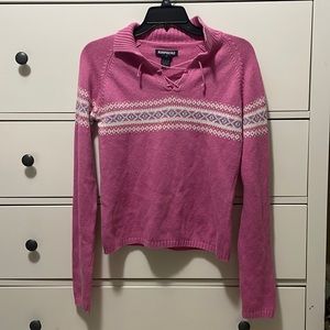 Pink Sweater